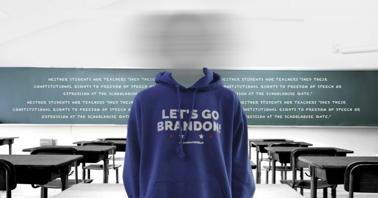 Let’s Go Brandon: A Case of Censorship and Selective Enforcement in Michigan Schools