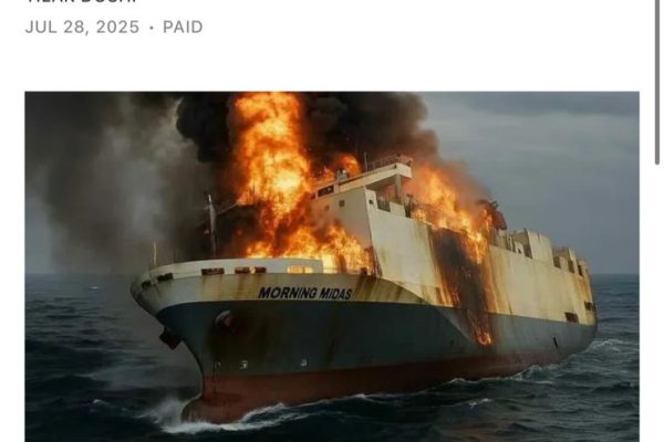 Burning Cargo: Why Shipping Giants Are Turning Their Backs on Electric Vehicles